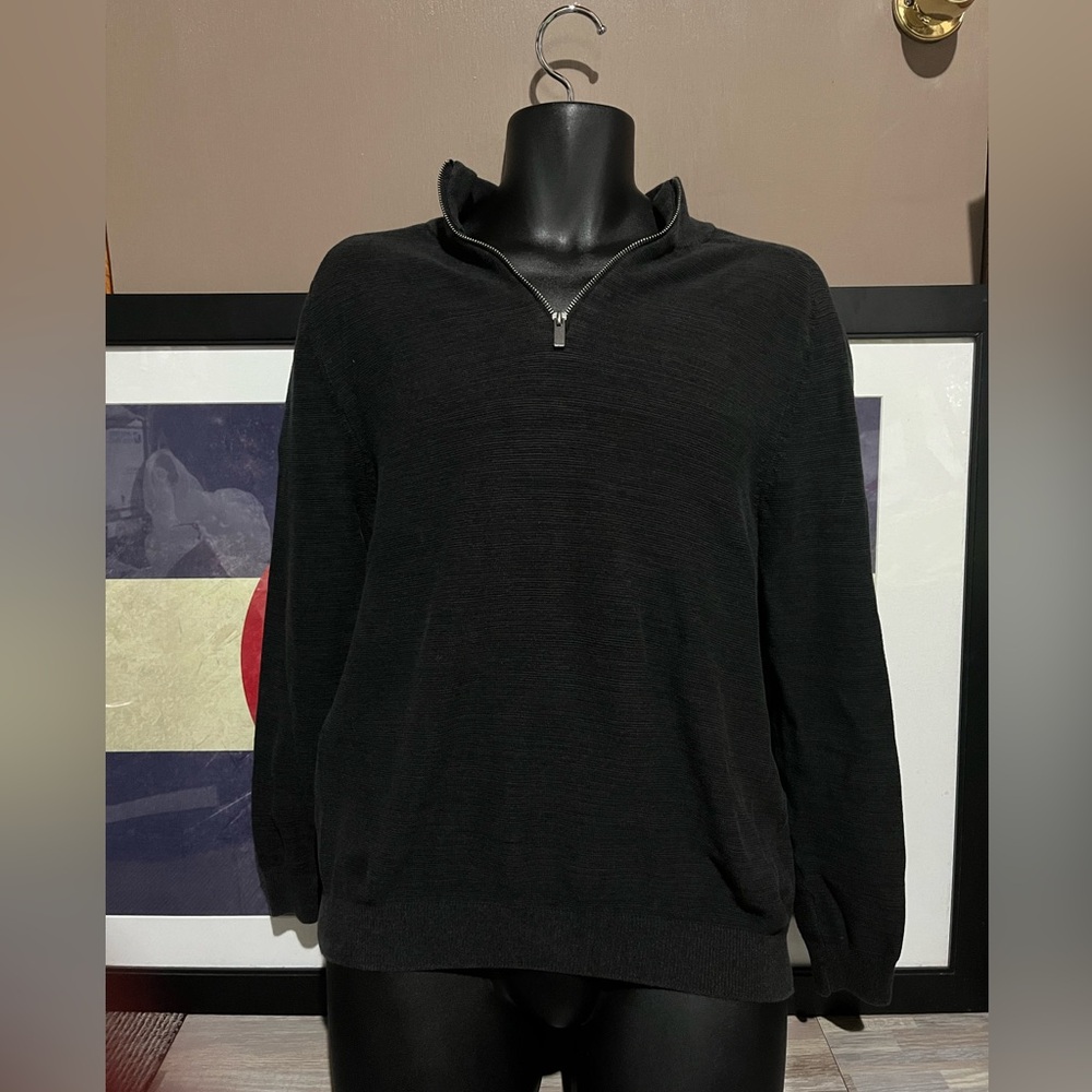 Primark half zip sweater - charcoal color